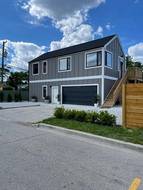 Heated two-car garage, 2 outdoor parking spaces, and street parking with outdoor space options