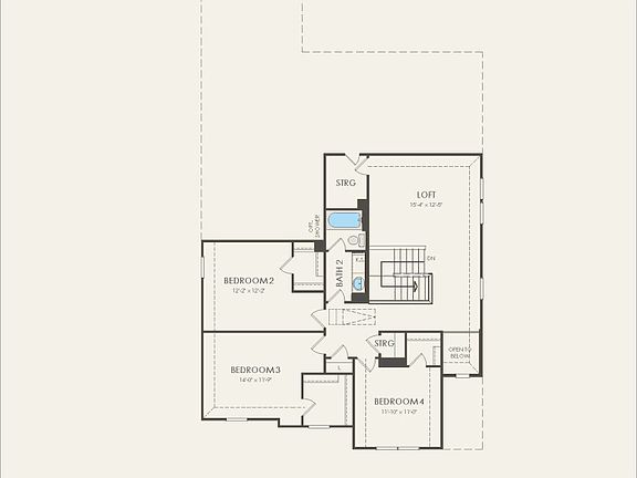 Second Floor 4 br 2.5 ba