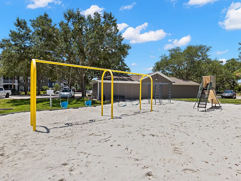 Sand Playground with Swings for All Ages