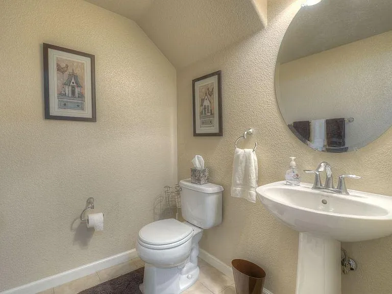 Half Bath on 1st Floor