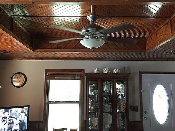 Custom wood ceiling 