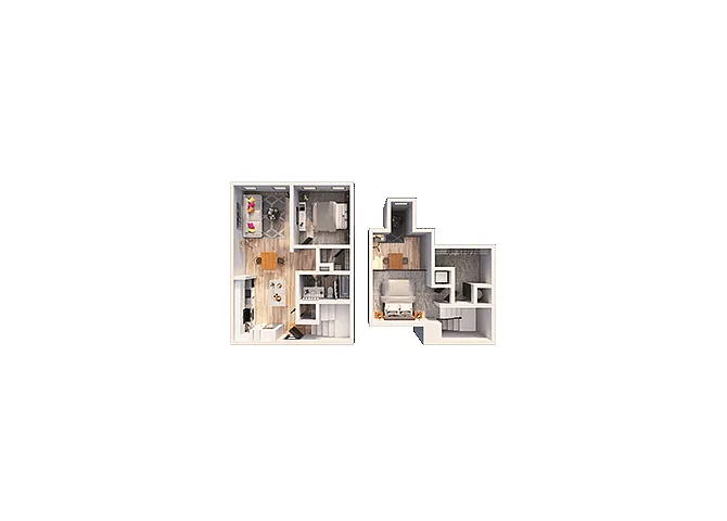 Floor plan A1J