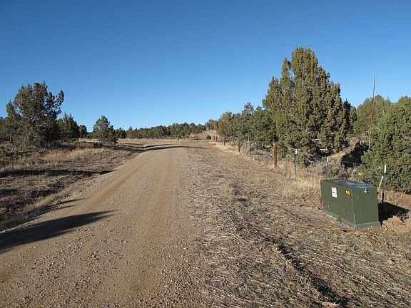 Access road to property