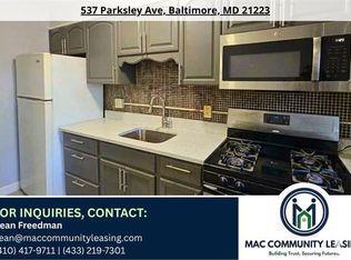 537 Parksley Ave, Baltimore, MD 21223