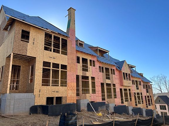 Front Elevation Construction Progress Your new home at 6769 Prelude Drive.