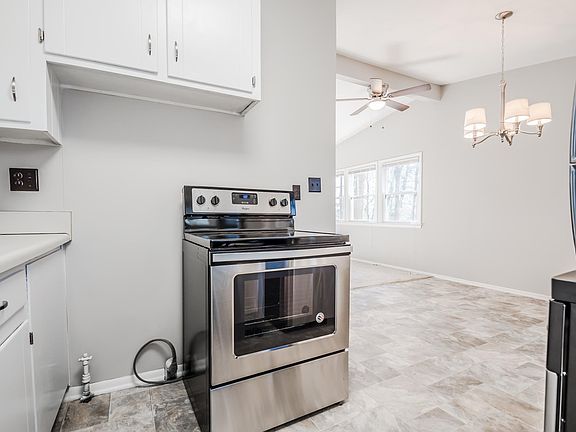 Upstairs Kitchen w/ Stainless Steel Appliances