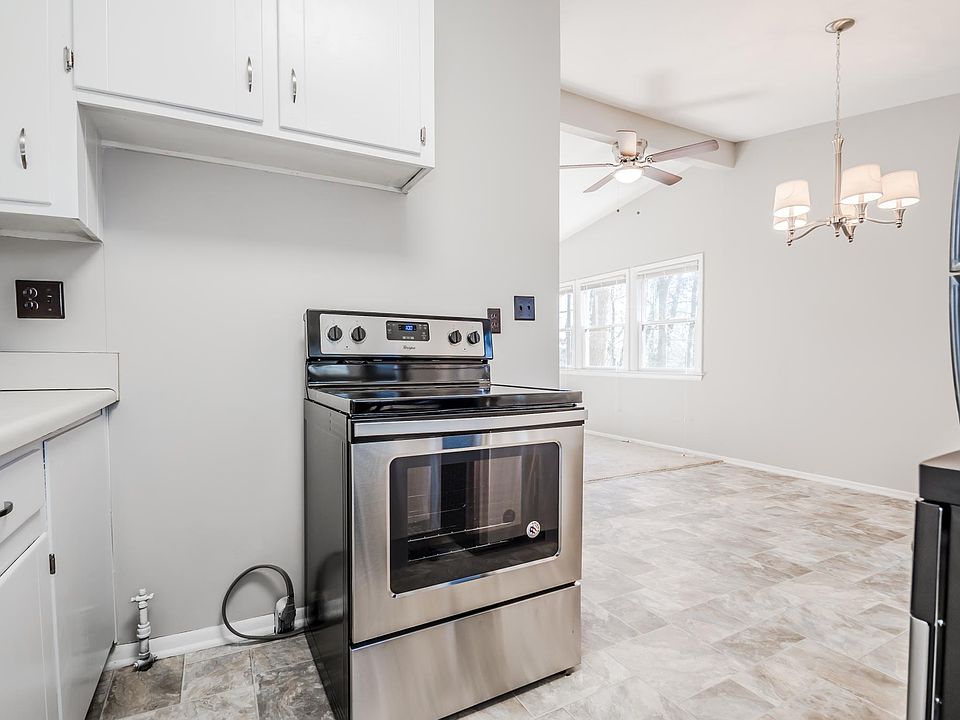 Upstairs Kitchen w/ Stainless Steel Appliances