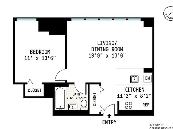 2nd image of 350 W 42nd St APT 5M