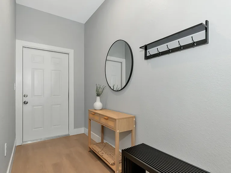 Hallway and Front Door
