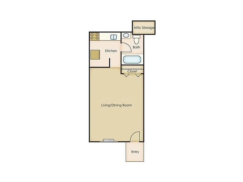 Floor plan The Indigo