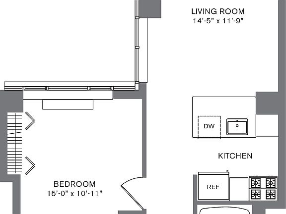 2nd image of 88 Leonard St APT 1017