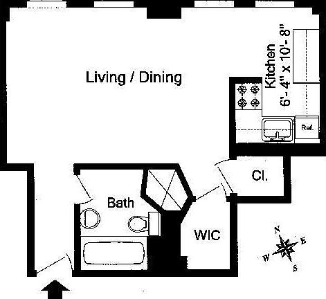 2nd image of 116 W 72nd St APT 6B