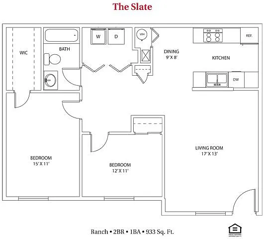 Floor plan The Slate