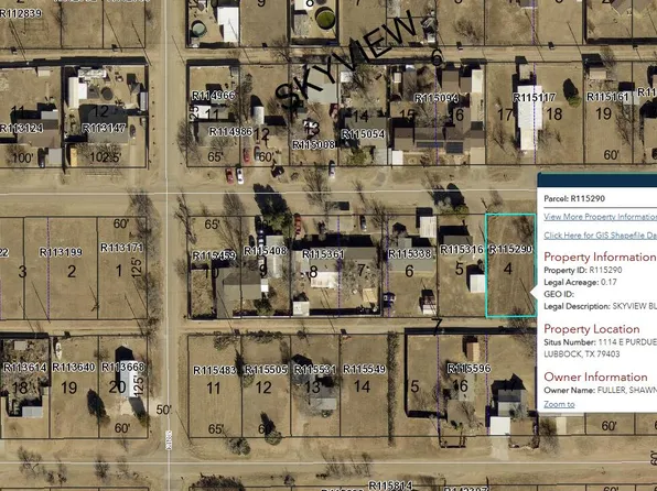 1114 E Purdue St, Lubbock, TX 79403