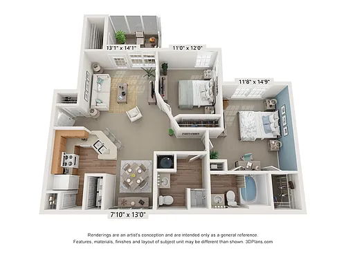 Floor plan The Foxtrot