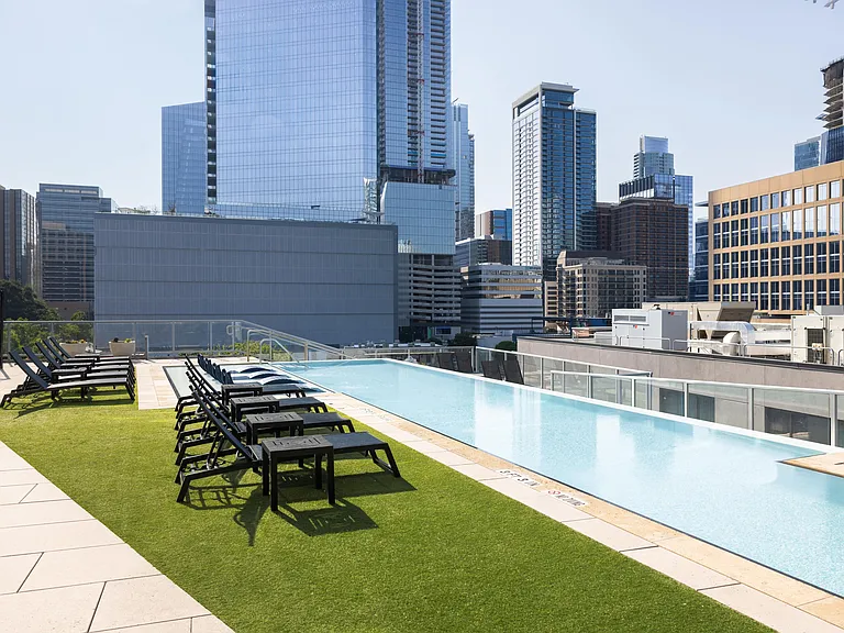 Pool deck