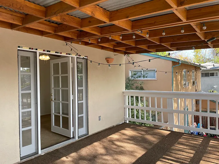 Balcony leading to Master Bedrooom