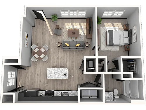 Floor plan Cheyenne Mountain
