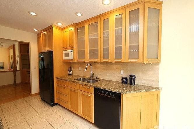 Granite counters in Kitchen