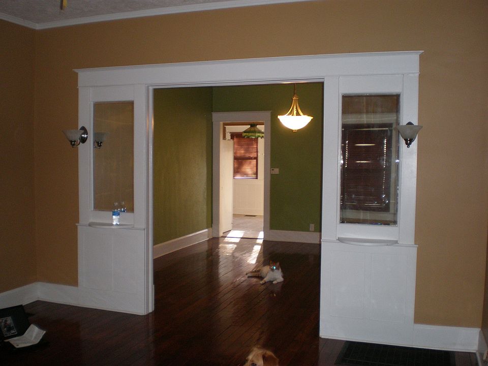 Living room looking into dining room