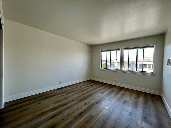 Bedroom facing window