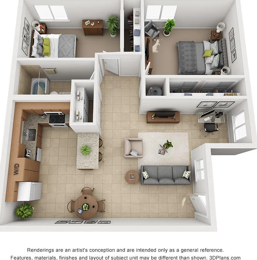 2 bed, 1000 sqft, $1,750 — Photo 1