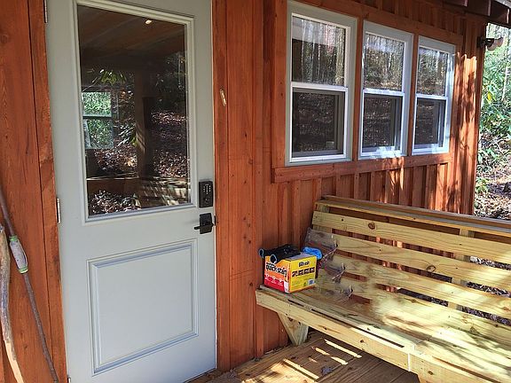 Front Porch and Front Door