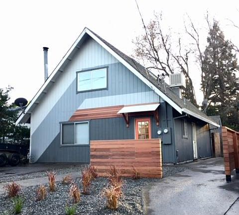 Front of house and front yard