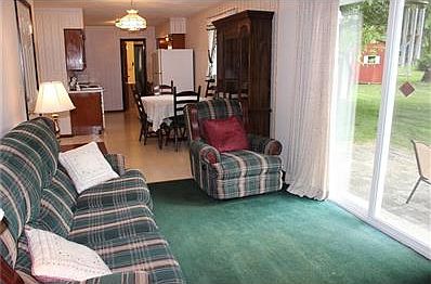 family room-dining area