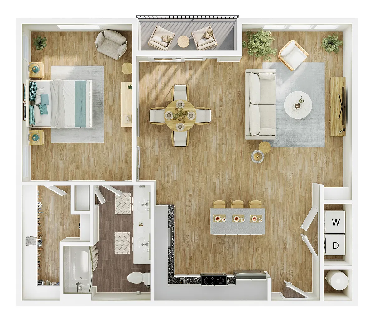 Floor plan A1O - White Buffalo