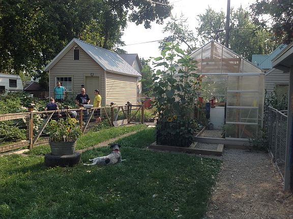Garden shed, greenhouse