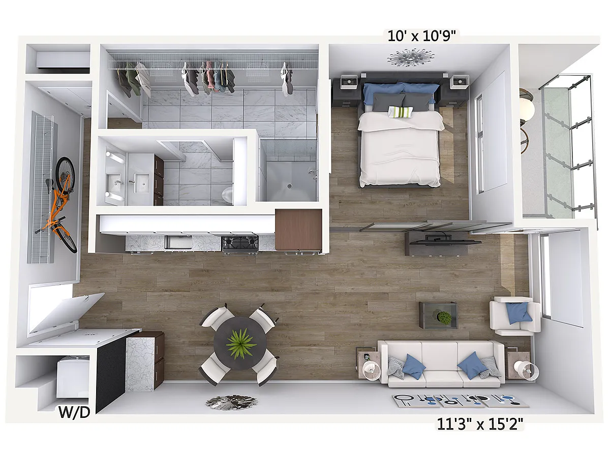 Floor plan A3-709-Sig