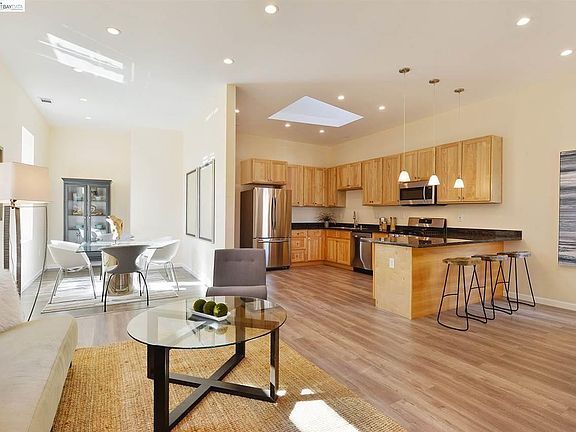 View from front door looking toward the back