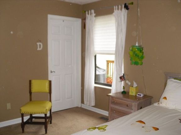 Upstairs Master with private full bath