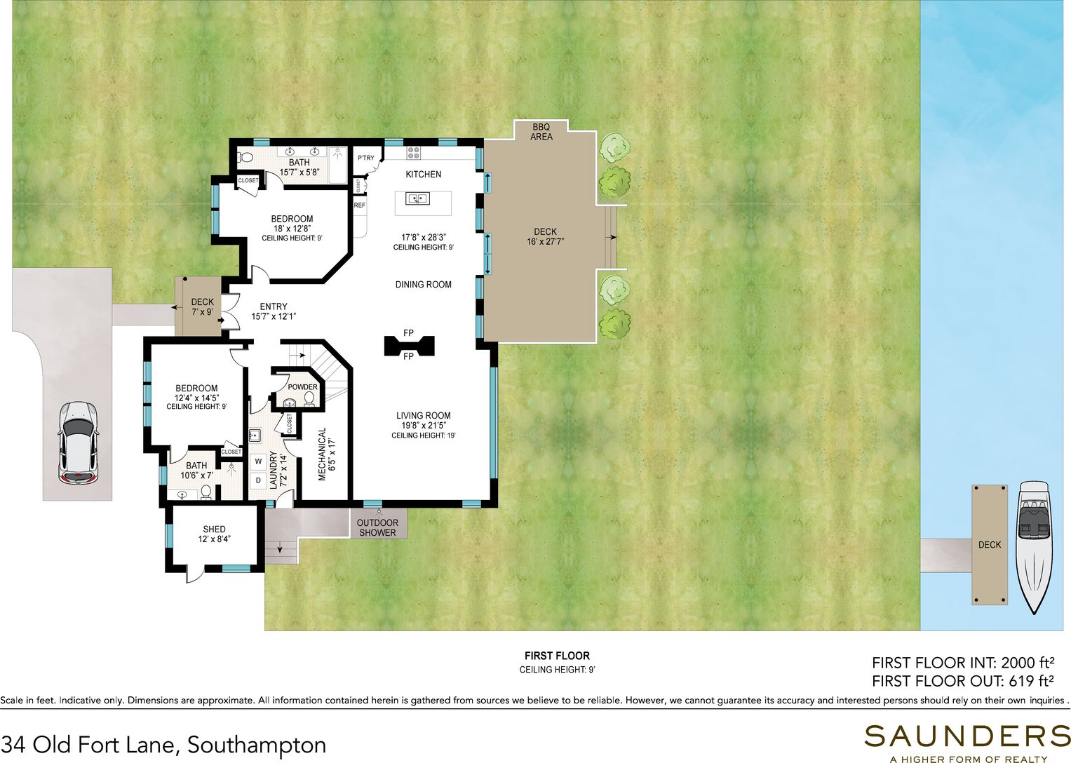 34 Old Fort Ln, Southampton, NY 11968 Out East