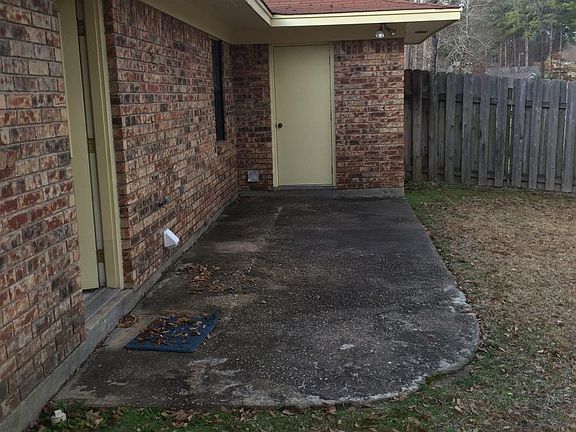 Rear Patio and Attached Storage