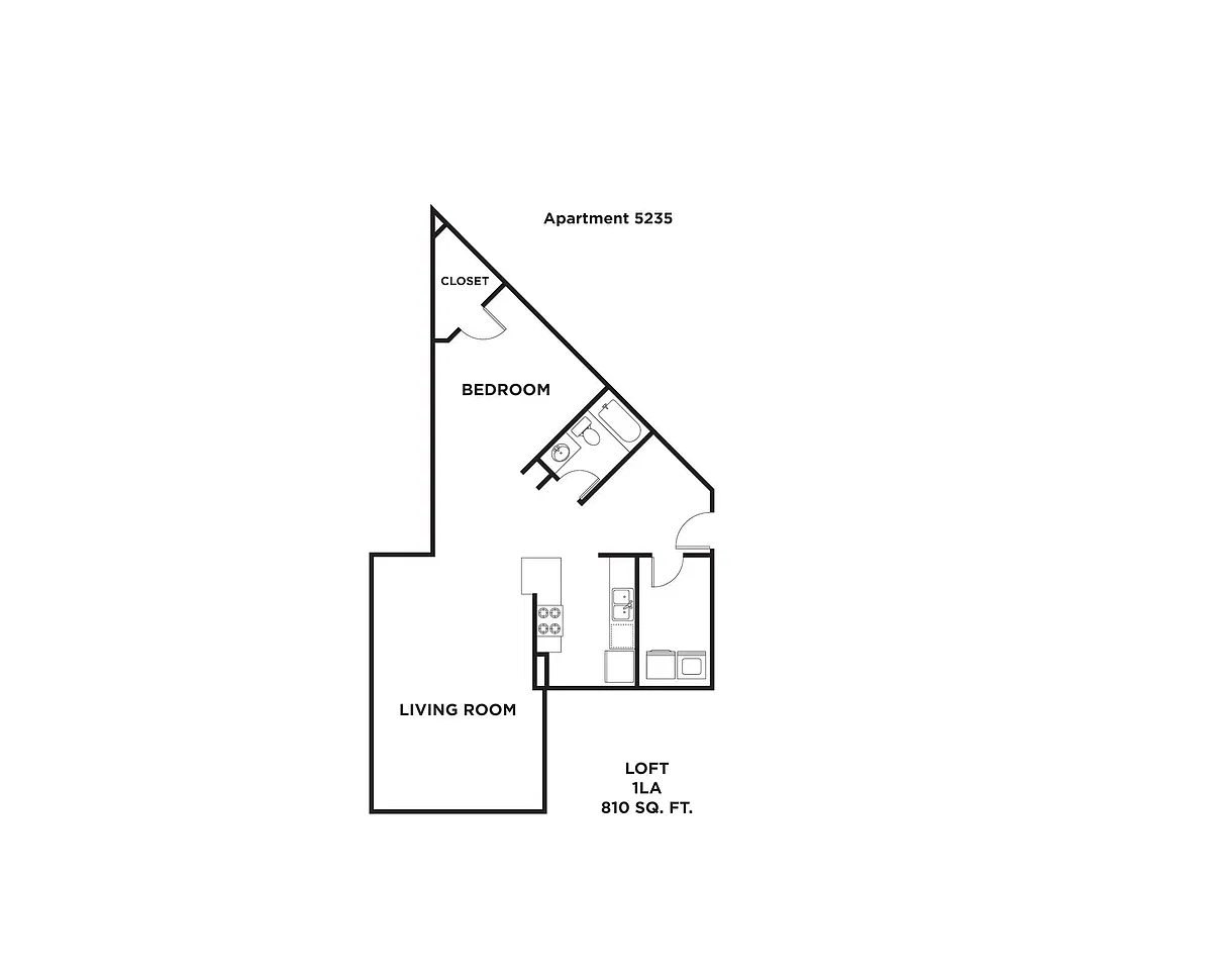 Floor plan 1LA