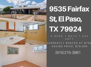 9535 Fairfax St, El Paso, TX 79924