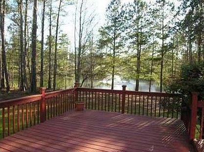 Lake view from the deck.