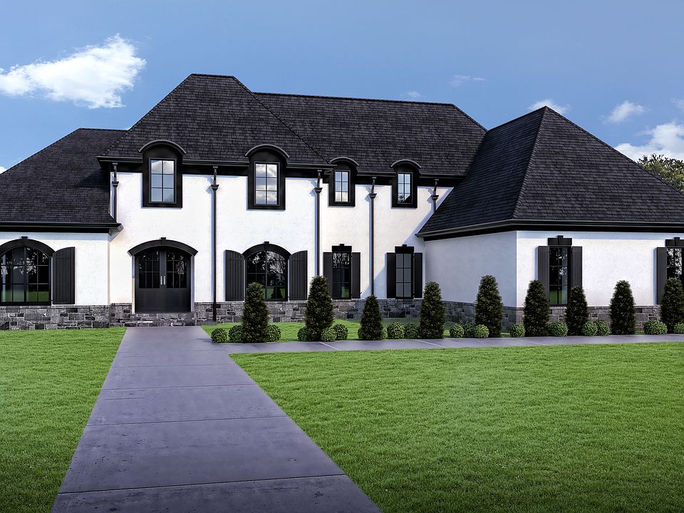 Rendering of 650 County Line being built