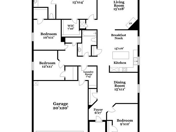 2nd image of 1101 Wintercreek Dr