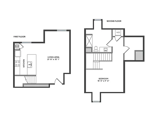 Floor plan Town Center Loft V4 Premium mdla10n_F
