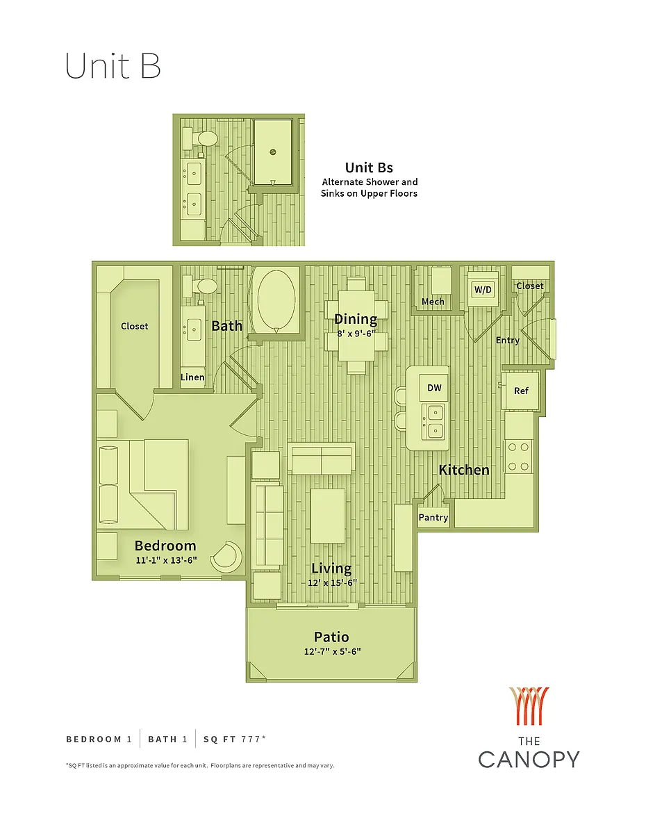 Floor plan B