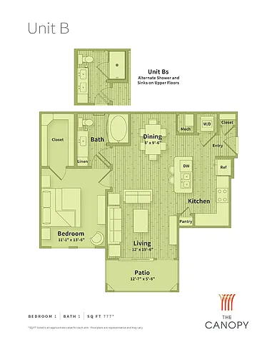 Floor plan B
