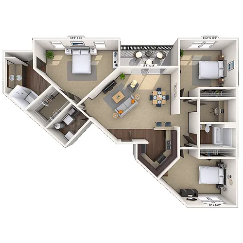 Floor plan Carlyle