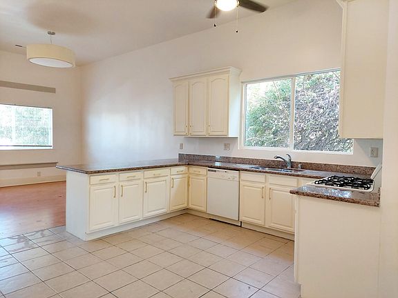 kitchen and living room