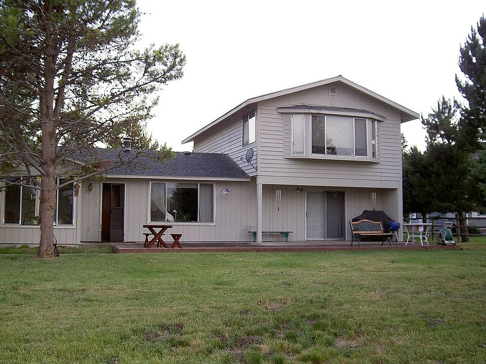Back view of house
