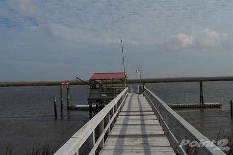 ..with private dock..