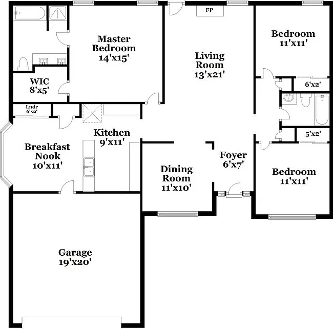 3 bed, 2.0 bath, 1516 sqft, $1,915 — Photo 2