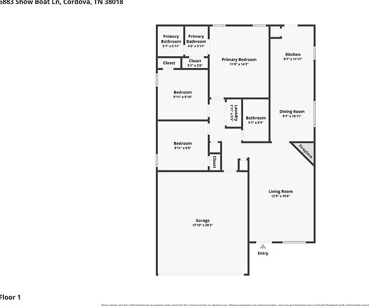 3 bed, 2.0 bath, 1199 sqft, $1,700 — Photo 2